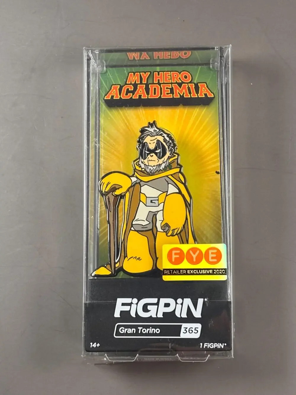 FiGPiN My Hero Academia MHA Gran Torino #365 FYE Exclusive New Anime Pin